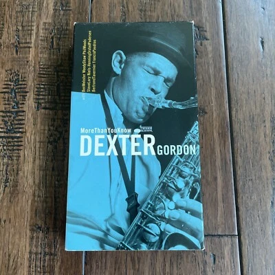 Dexter Gordon: More Than You Know VHS Jazz Documentary Performance - Image 1 of 4