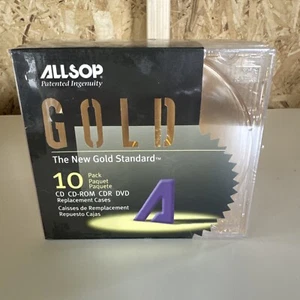 Allsop The New Gold Standard 10er Pack CD-ROM, CD, CDR, DVD Ersatzhüllen - Bild 1 von 5