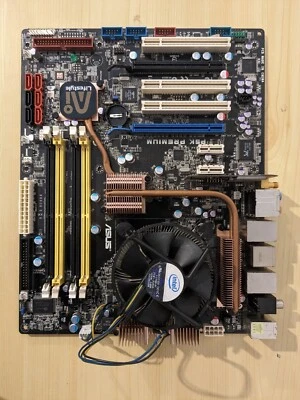 Scheda Madre ASUS P5K Premium + Processore Intel Core 2 Duo E6550 2.33GHz - Immagine 1 di 4