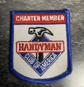 Vintage Handyman Club of America Charter Member Patch - Picture 1 of 4