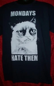  Grumpy Cat Erwachsene Unisex T-Shirt - Neu aus altem Lagerbestand erhältlich in Large - Bild 1 von 1