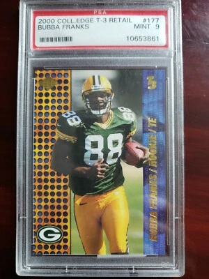 BUBBA FRANKS 2000 COLLECTORS EDGE T-3 RETAIL CARD# 177 PSA GRADE MINT 9 - Image 1 of 2