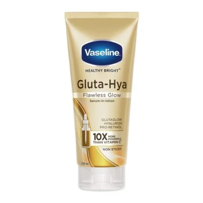 Vaselina Gluta-Hya Flawless Glow, 200 ml, Suero en Loción, Nuevo Mejorado Foto 1 de 3