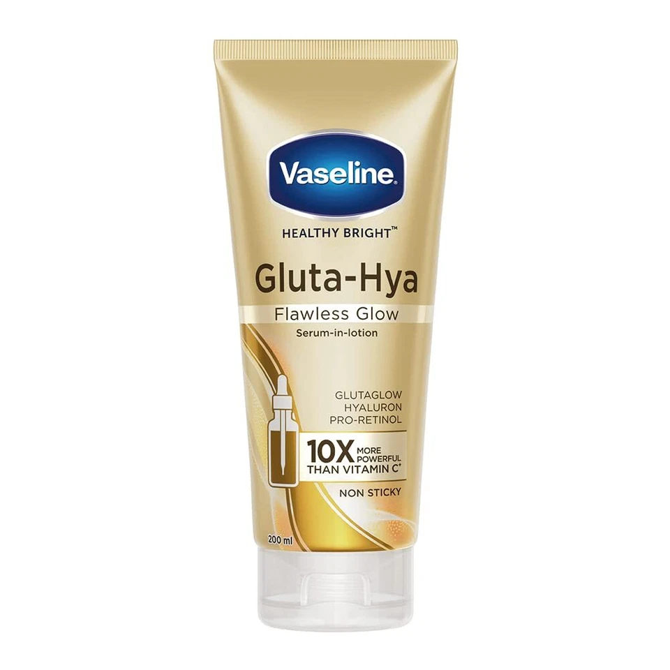 Vaselina Gluta-Hya Flawless Glow, 200 ml, Suero en Loción, Nuevo Mejorado Foto 1 de 3