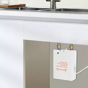 Tankless Water Heater 3500W 230V Small Electric for Kitchen Bathroom Shower New - Picture 1 of 14