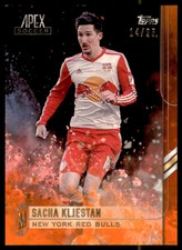 2015 Topps Apex MLS Orange #2 Sacha Kljestan /25