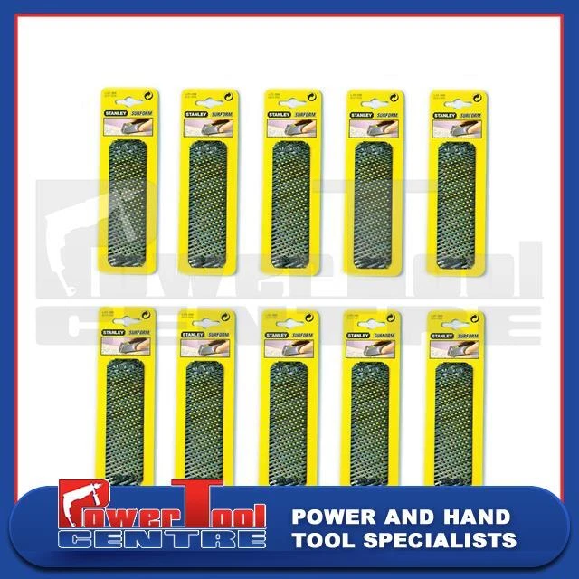 10x Stanley 521398 Flat 140mm Surform Fine Blade Fits 5-21-399 5-21-104 5-21-102 - Image 1 of 1