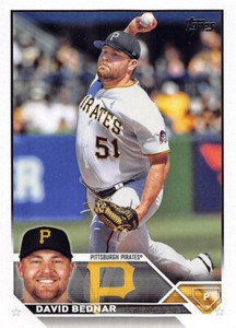 David Bednar 2023 Topps Baseball card Series Two Base #553 Pittsburgh Pirates