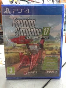 Landwirtschafts Simulator 17 Platinum Edition Ita PS4 Neu Re-Sealed - Bild 1 von 2
