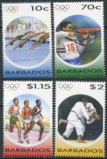 Barbados 2004. I giochi della XXIII Olimpiade. Nuovo ** serie da 4 francobolli