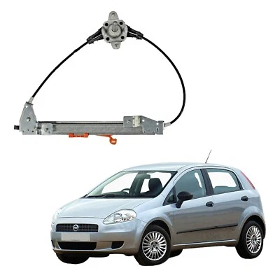 Alzacristallo Posteriore Sinistro FIAT GRANDE PUNTO Meccanismo Alzavetro Manuale - Immagine 1 di 4