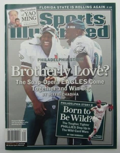 Sports Illustrated Eagles Donovan McNabb/Owens 2005 soporte sin etiqueta 159503 - Imagen 1 de 1