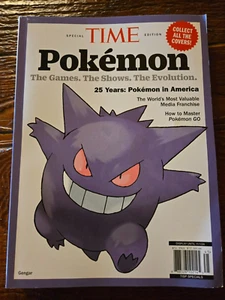 25 YEARS OF POKEMON IN AMERICA TIME MAGAZINE SPECIAL EDITION 2024 GENGAR New - Imagen 1 de 4