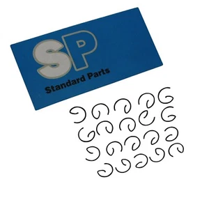 10x 2 KOLBENCLIPS - 10MM / G-CLIP >> FÜR YAMAHA AEROX / MBK BOOSTER / NITRO 50 - Bild 1 von 1