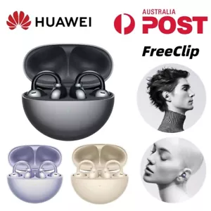Huawei FreeClip Clip-on Open Ear Earphone Earbuds HD Touch Control Bluetooth AU - Bild 1 von 27