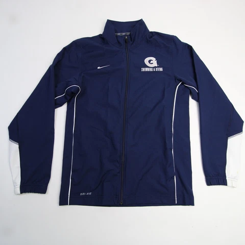 Georgetown Hoyas Nike Dri-Fit Jacket Men's Navy/White Used Cover