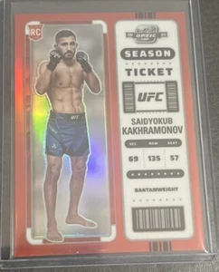 2023 Chronicles Contenders Optic Red /199 Saidyokub Kakhramonov No. 371! - Picture 1 of 2