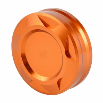 Cubierta de depósito de líquido de frenos buena 1 pieza naranja para KTM RC 125/200/390 2015-posterior Foto 1 de 4