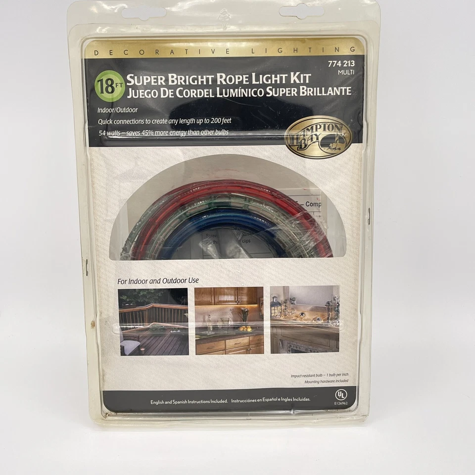 Decorative Lighting 360779 3/8” in PVC” Super Bright Flexible Rope Light Kit - Image 1 of 4