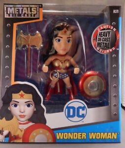 Wonder Woman Figure DC Comics METALS DIE CAST Jada Toys #m378 Brand New 6 inches