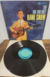Hank Snow (The One And Only) Vinyl LP RCA Camden CAL-722 1964 Reissue MONO - Picture 1 of 5