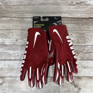 Guantes de fútbol americano Nike Alabama Crimson Tide tejidos por vapor DX4888-620 talla XL - Imagen 1 de 4