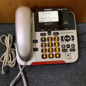 Uniden Loud And Clear Corded Telephone Large Buttons LSSE37+1 NBN Compatible - Zdjęcie 1 z 8