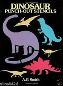 DINOSAURIER AUSSTANZSCHABLONEN A.G. SMITH BOOK Dover Neu Handwerk Versand Täglich - Bild 1 von 1