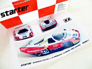 STARTER MODEL KITS RON011 'RONDEAU M379. C PRIMAGAZ #25 LE MANS 1982' 1:43 MIB - Picture 1 of 6