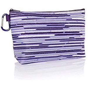 Thirty One Cool Clip Thermal Pouch Bag Picnic Lunch Geo Stripe 31 gift new - Picture 1 of 3