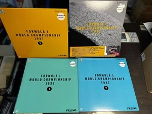 Rare Sample Laserdisc Box Set Formula 1 World Championship 1987 PILW-1077 LD - Picture 1 of 12