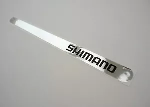 Protector de cadena de vinilo cromado Velobitz, Shimano, reproducción - Imagen 1 de 4