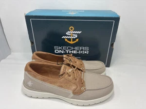 Skechers Women's Boat Shoe,Embark Natural, 9.5 US / 6.5 UK/ 39.5 EUR - Picture 1 of 4