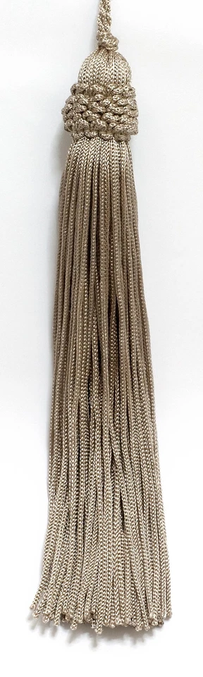 Borlas de cadena beige 5,5" grano [Juego de 10] Foto 1 de 1