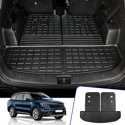 Fit 2021-2025 Kia Sorento Cargo Liner Trunk Mat TPE 2024 Sorento Accessories Foto 1 de 4