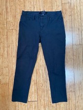 Women's Calvin Klein Jeans Size 12 Black Straight Leg 34x27