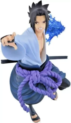 OFFERTA Naruto Shippuden Uchiha Sasuke Action Figure 22 cm Vibration Stars Blue - Immagine 1 di 3