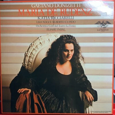 DONIZETTI-MARIA DE RUDENZ-INBAL-ORIGINAL 1981 CBS MASTERWORKS 3-LP BOX SET-USED - Image 1 of 4