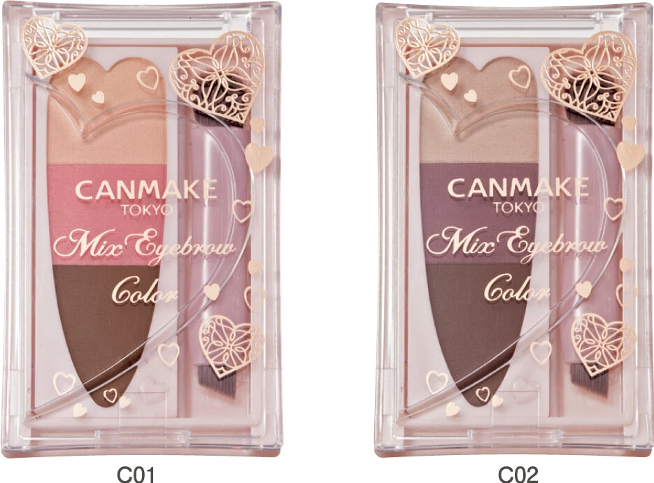 CANMAKE Tokyo Mix Eyebrow Color 1.0g Eye Makeup Eyebrow with Brush - Image 1 of 4