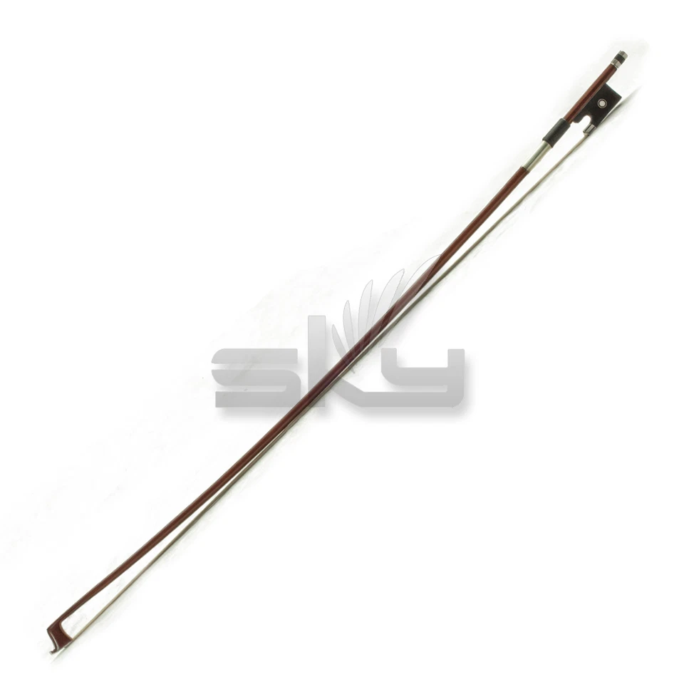 High Quality New 1/16 Size Violin Bow Well Balanced Brazilwood Fiddle Bow  - Image 1 of 4