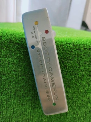SCOTTY CAMERON LH Putter Newport 2.5 Steel Shaft 35 INCH Left Handed STORE - Image 1 of 4