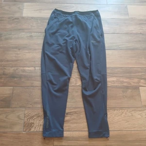 Nike Joggers Mens Large Blue Pro Fleece Training Pants Ankle Cinch Gym CZ2203 - Picture 1 of 12