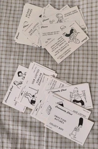 Monopoly THE SIMPSONS Community Chest And Chance Cards 32 Complete 32 Pcs. - Picture 1 of 2