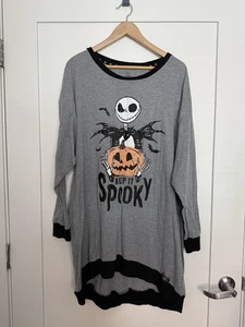 Disney Tim Burton Nightmare Before Christmas Top Tunika 2X Halloween gruselig weich - Bild 1 von 8
