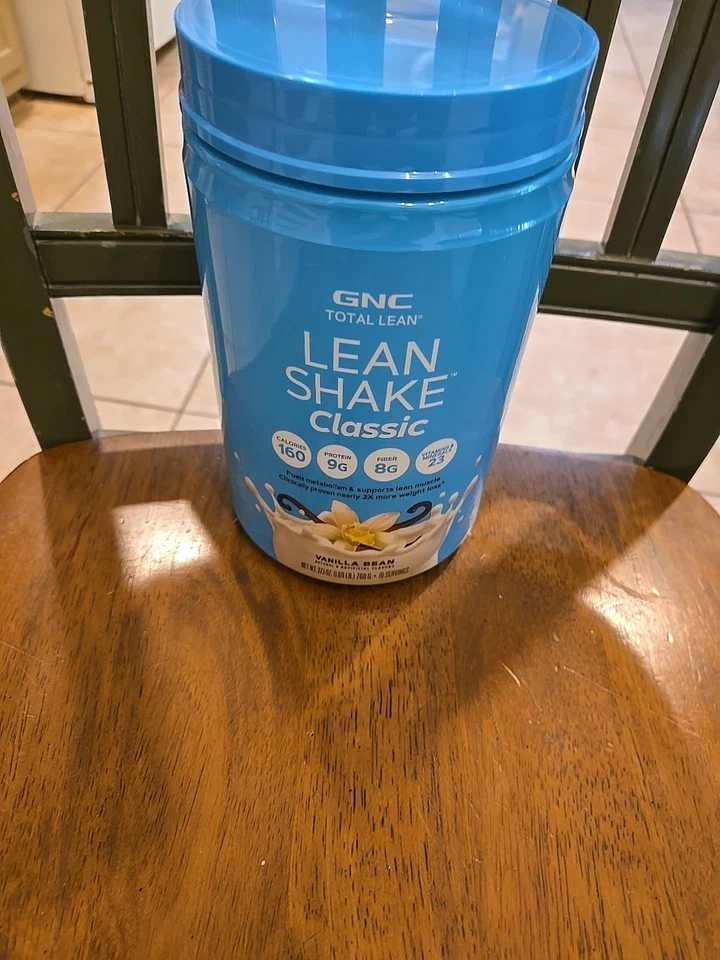 GNC Total Lean Lean Shake Classic Vanilla Bean 1.69LB EXP 6/22/2026
