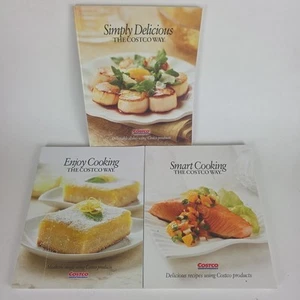 3 Book Set The Costco Way Cooking, Simply Delicious, Enjoy Cooking, Smart Cookin - Picture 1 of 13