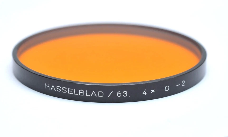 Hasselblad 63 SERIES Vlll Lens Filter Orange - Image 1 of 1