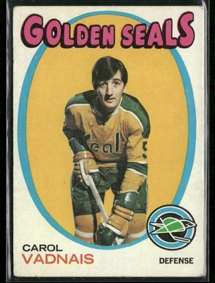 1971-72 Topps Carol Vadnais #46 California Golden Seals - Image 1 of 2