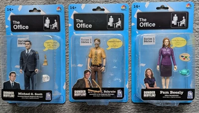 Figuras de acción The Office Michael Scott Pam Beesley Dwight K Schrute Phatmojo Foto 1 de 4