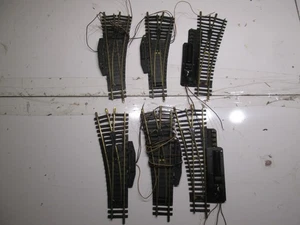 6 fleischmann elektrische weichen, ho züge, kafr78 - Bild 1 von 6